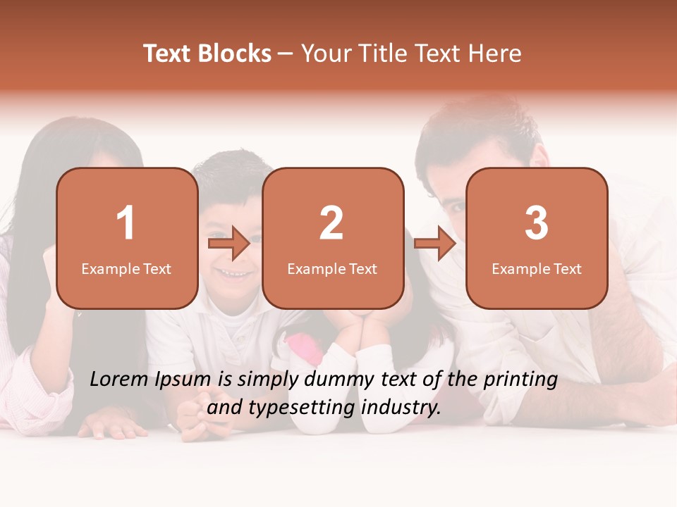 Relationship Man Family PowerPoint Template