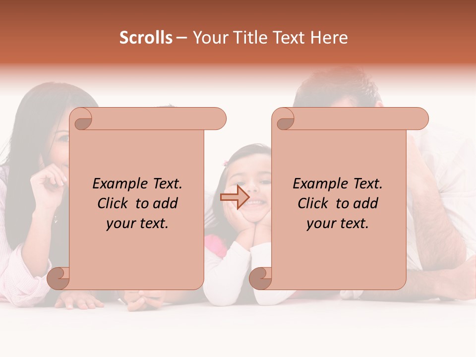 Relationship Man Family PowerPoint Template