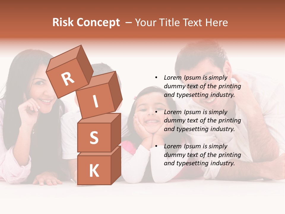 Relationship Man Family PowerPoint Template