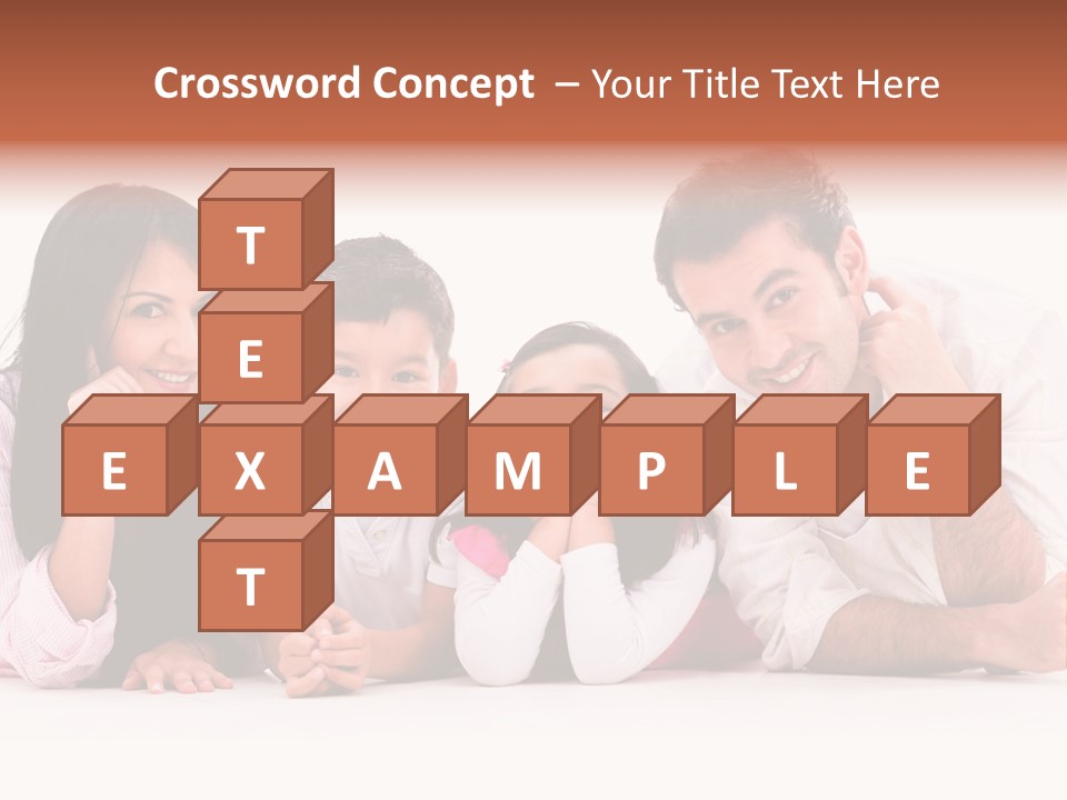 Relationship Man Family PowerPoint Template