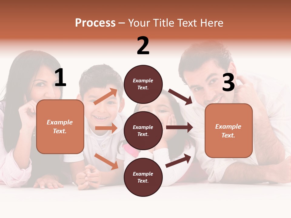 Relationship Man Family PowerPoint Template
