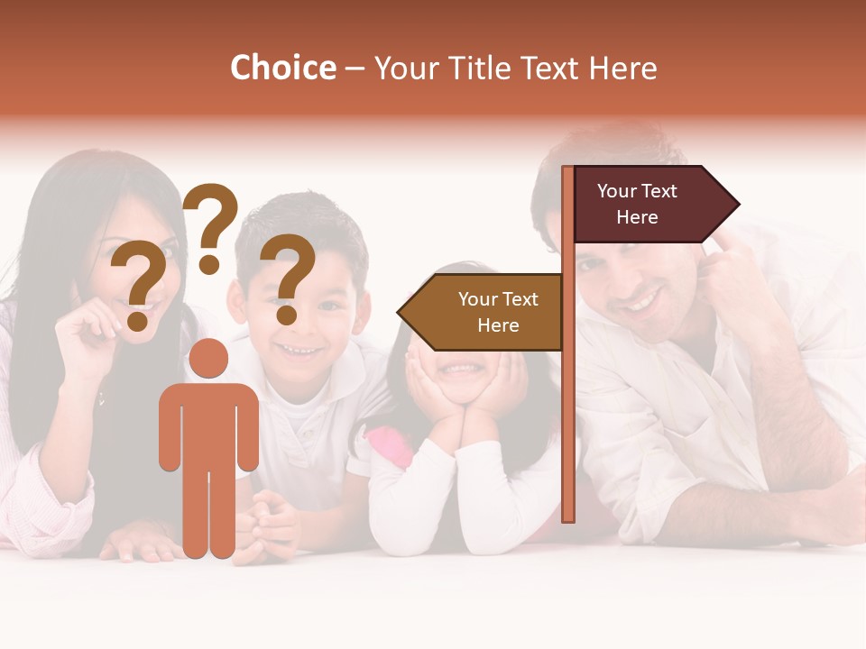 Relationship Man Family PowerPoint Template