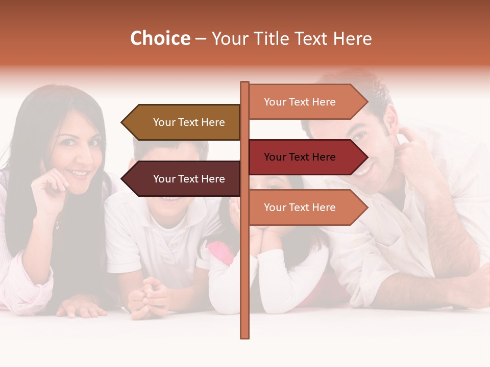 Relationship Man Family PowerPoint Template