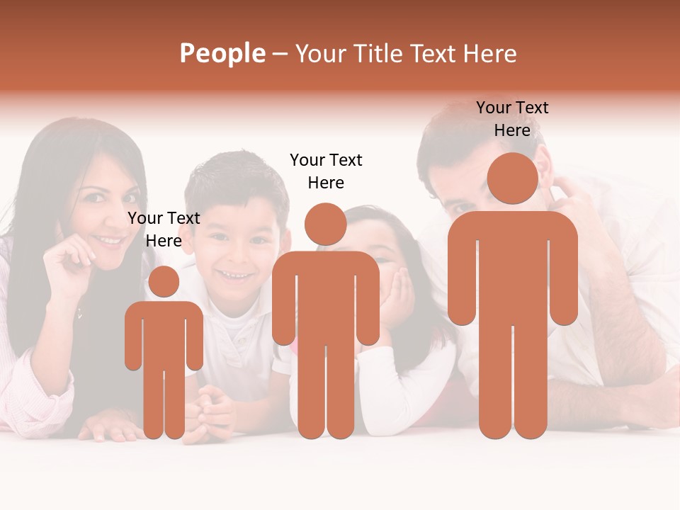 Relationship Man Family PowerPoint Template