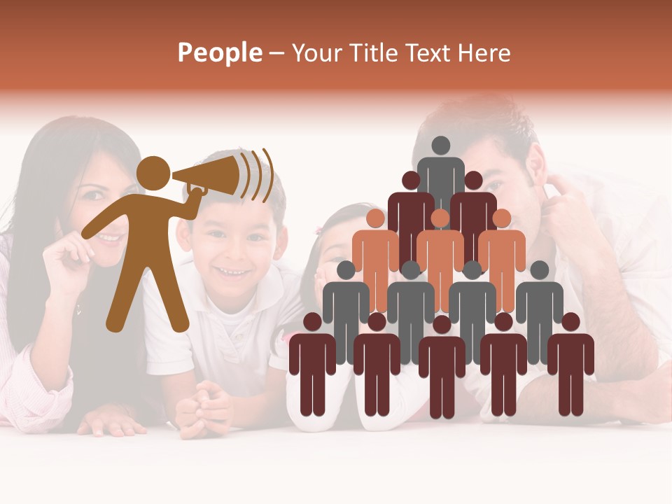 Relationship Man Family PowerPoint Template