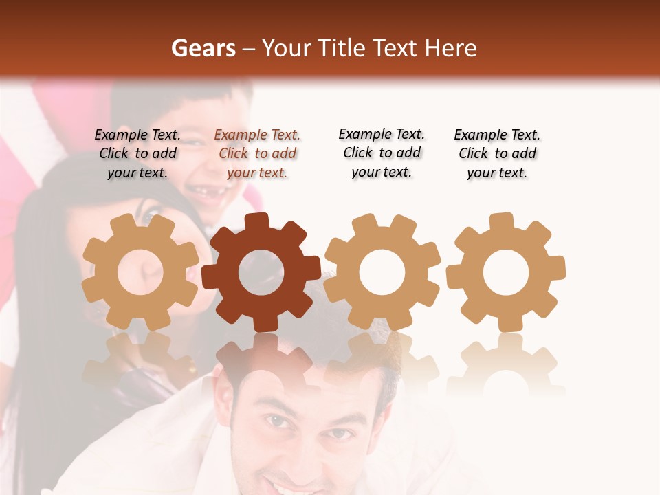 Smile Person Together PowerPoint Template