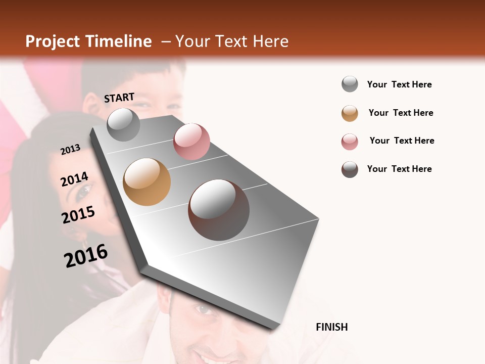 Smile Person Together PowerPoint Template