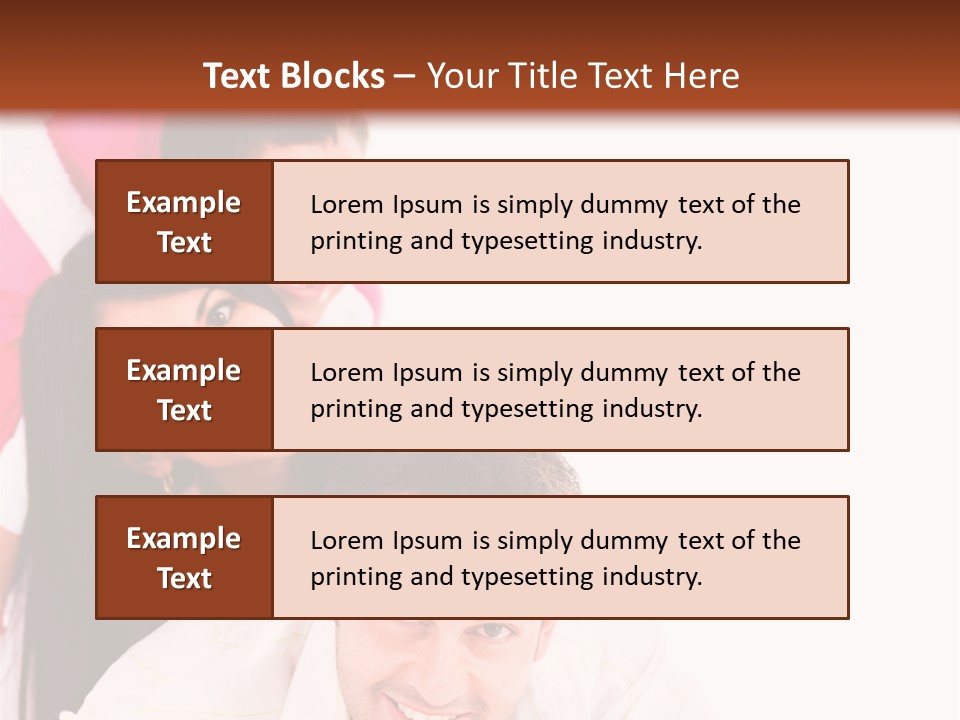 Smile Person Together PowerPoint Template
