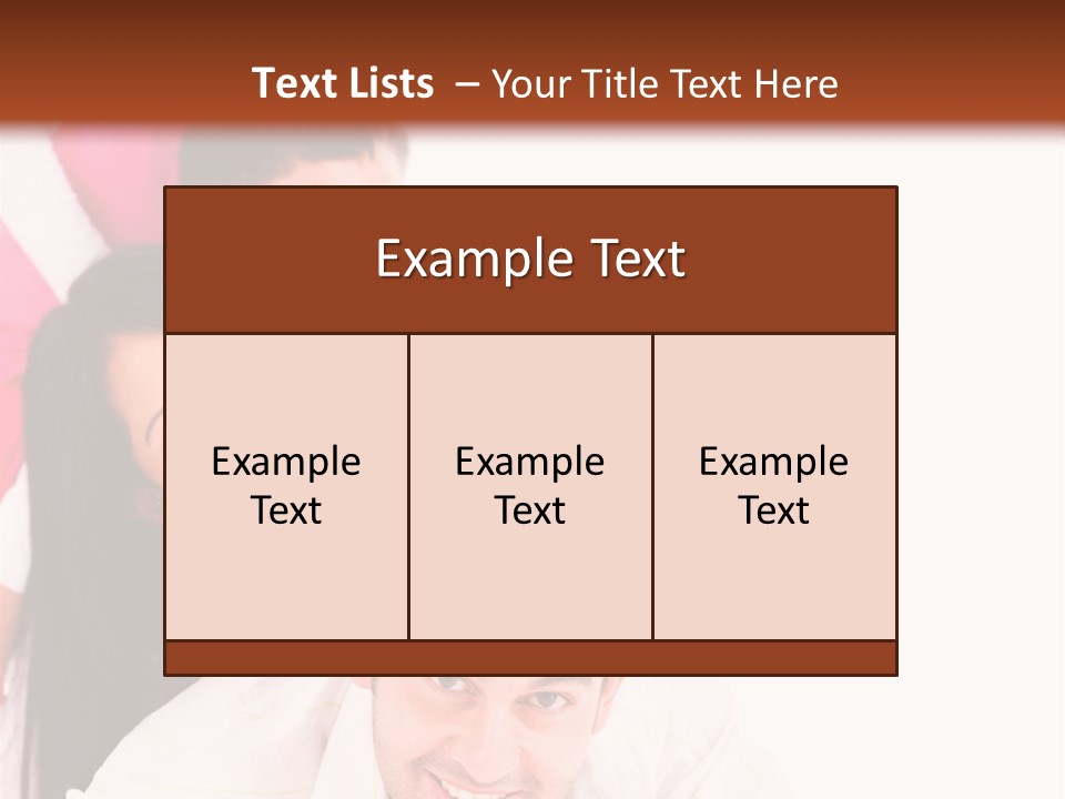 Smile Person Together PowerPoint Template