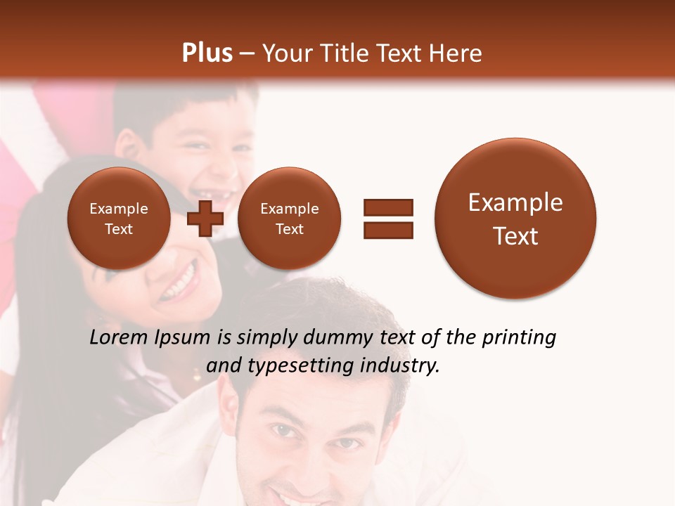 Smile Person Together PowerPoint Template