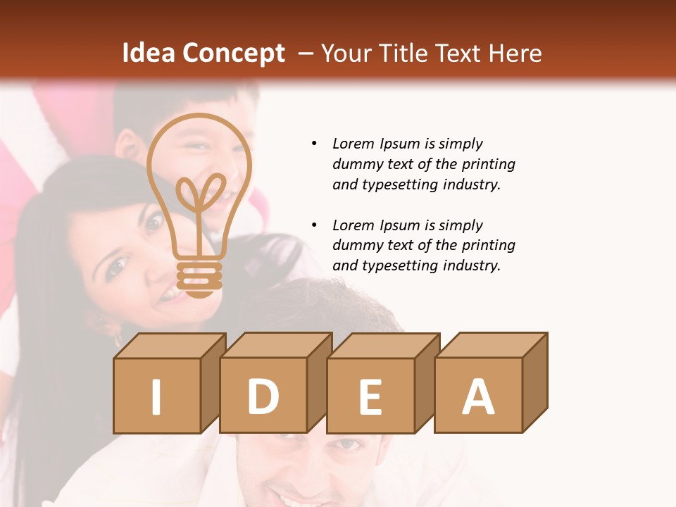 Smile Person Together PowerPoint Template