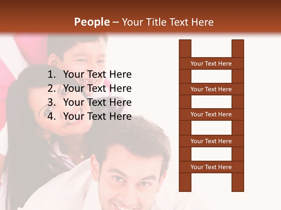 Smile Person Together PowerPoint Template