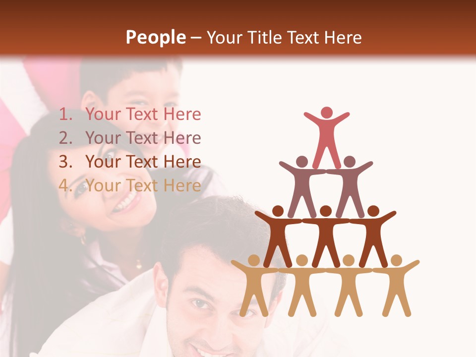 Smile Person Together PowerPoint Template