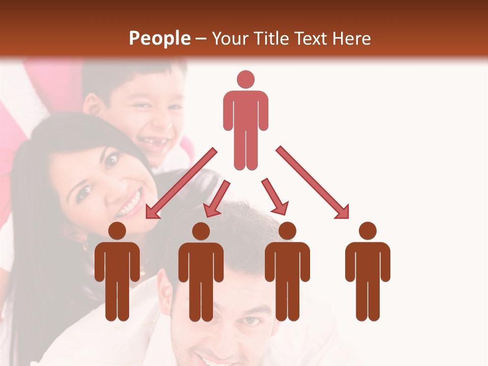 Smile Person Together PowerPoint Template