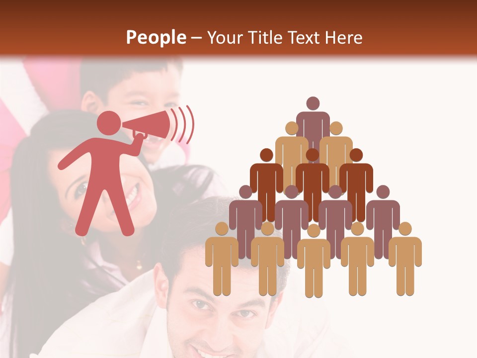 Smile Person Together PowerPoint Template
