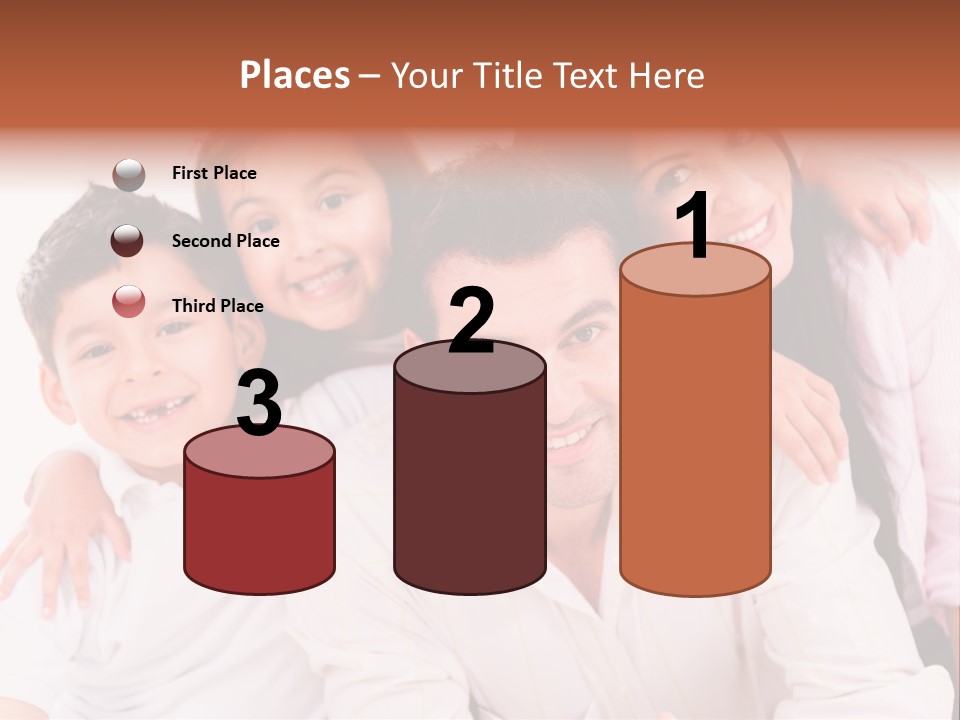 Smile Background Female PowerPoint Template