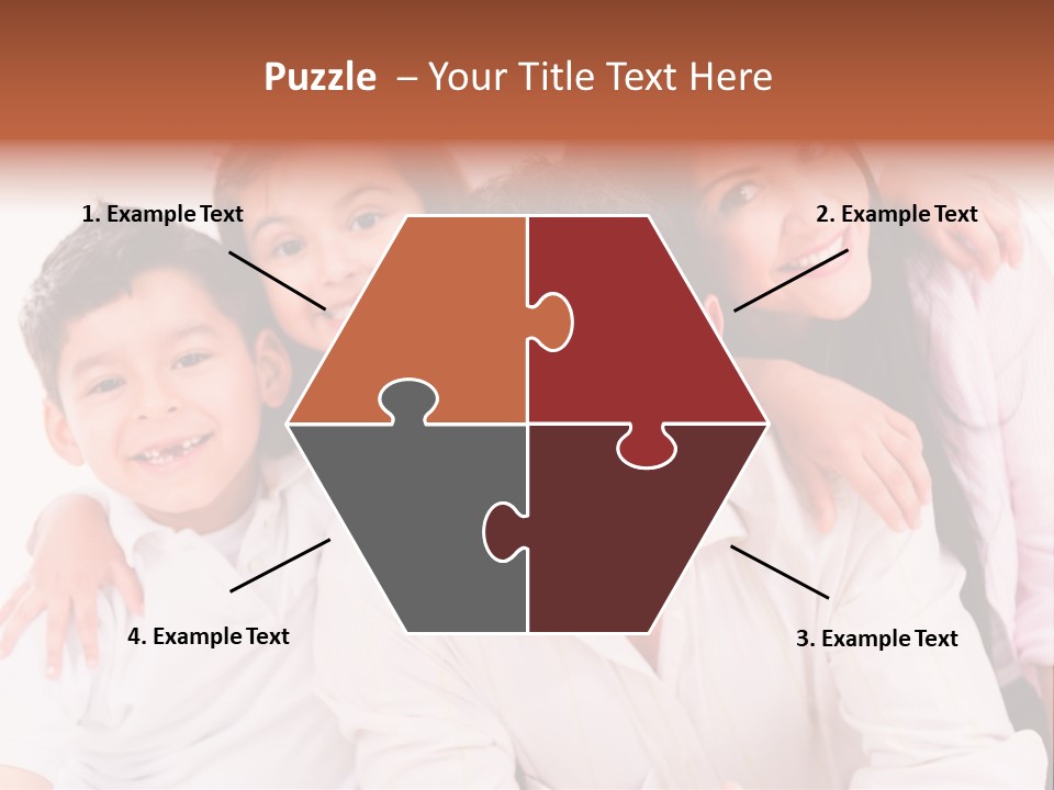 Smile Background Female PowerPoint Template