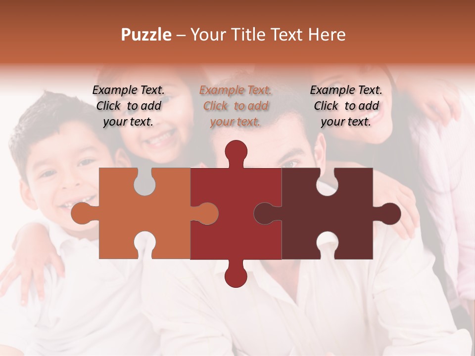 Smile Background Female PowerPoint Template