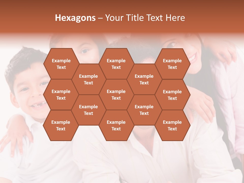 Smile Background Female PowerPoint Template