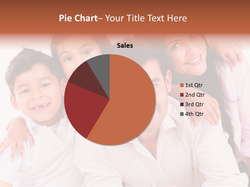 Smile Background Female PowerPoint Template