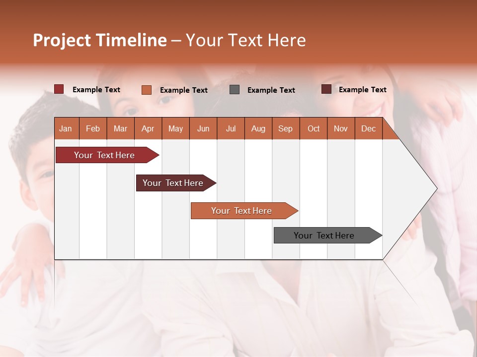 Smile Background Female PowerPoint Template