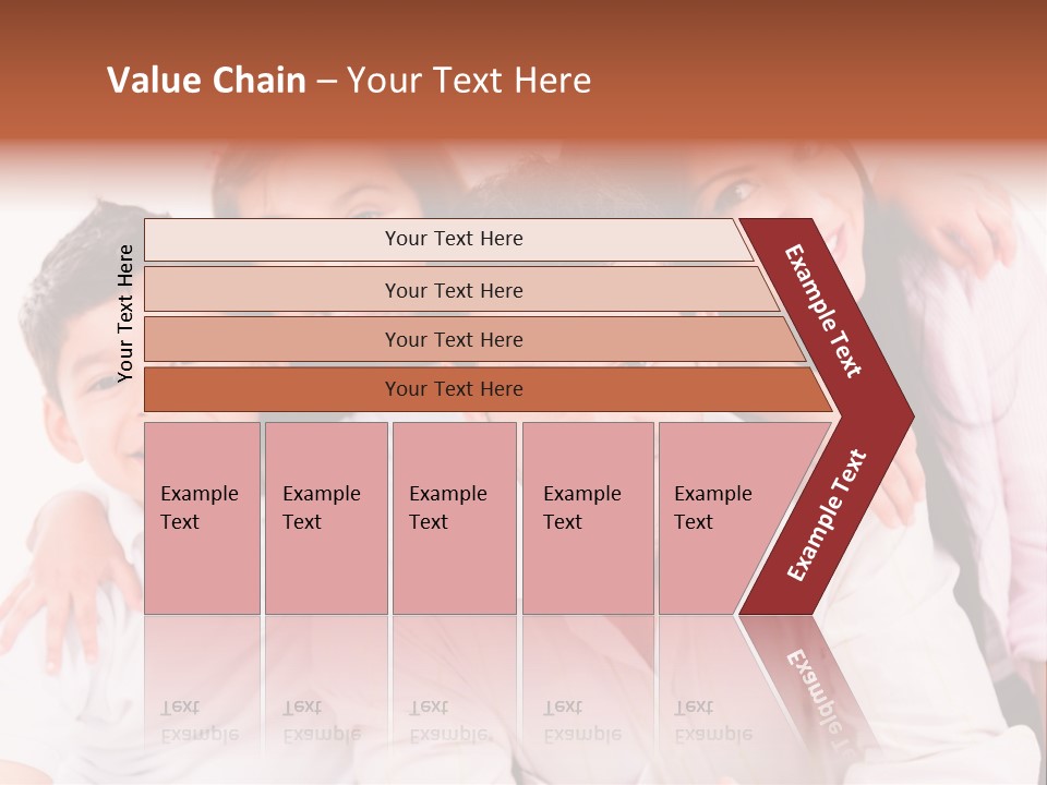 Smile Background Female PowerPoint Template
