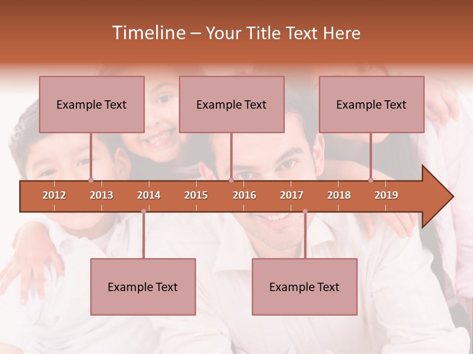 Smile Background Female PowerPoint Template