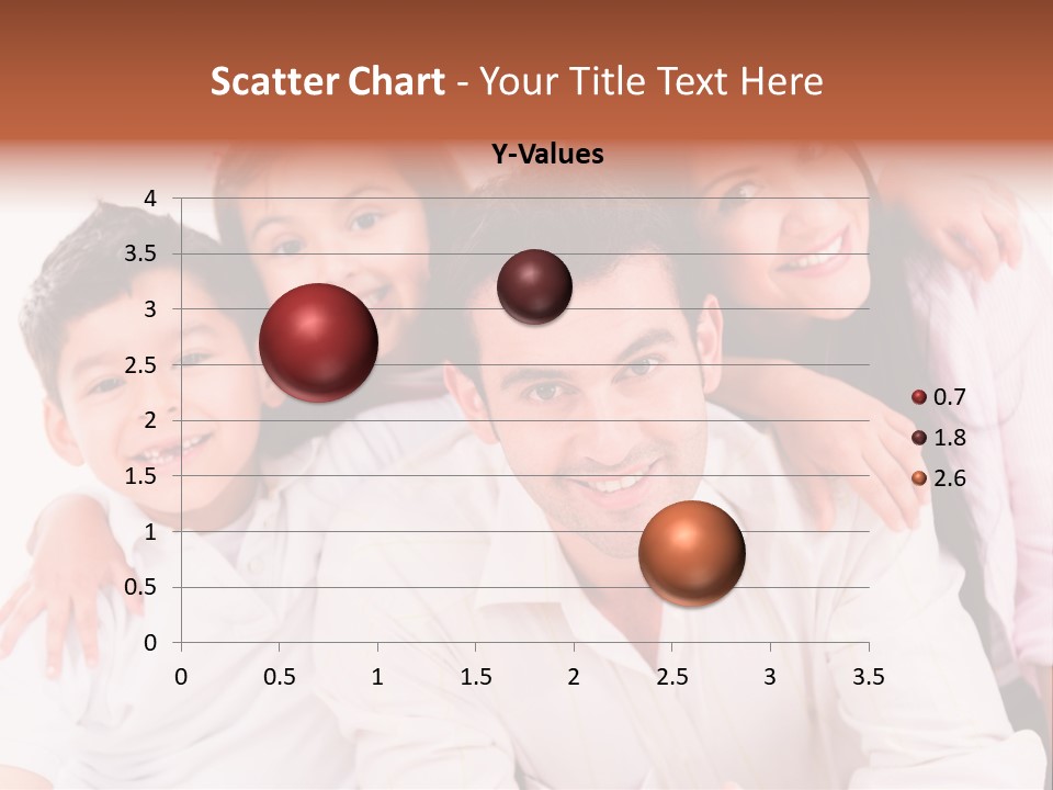 Smile Background Female PowerPoint Template