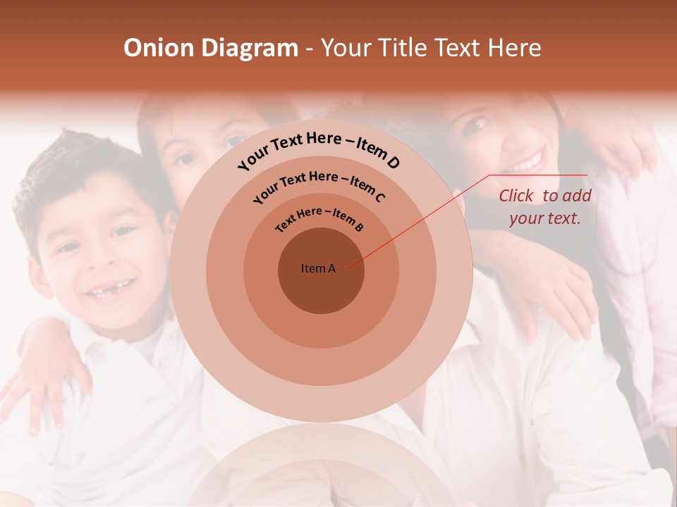 Smile Background Female PowerPoint Template