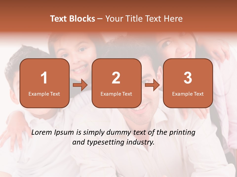 Smile Background Female PowerPoint Template