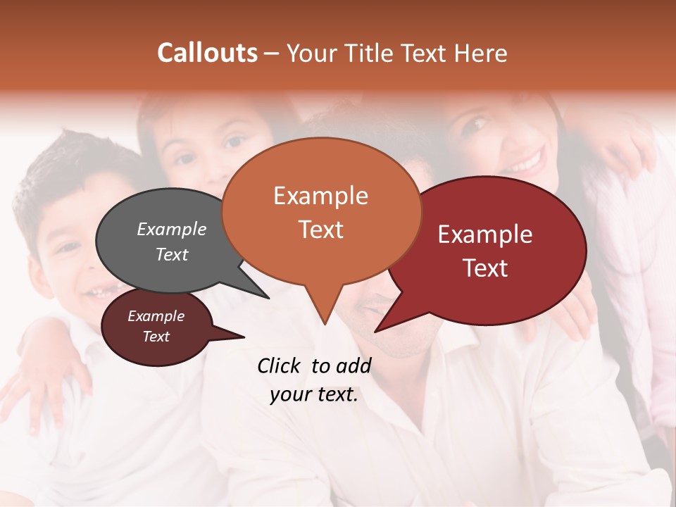 Smile Background Female PowerPoint Template