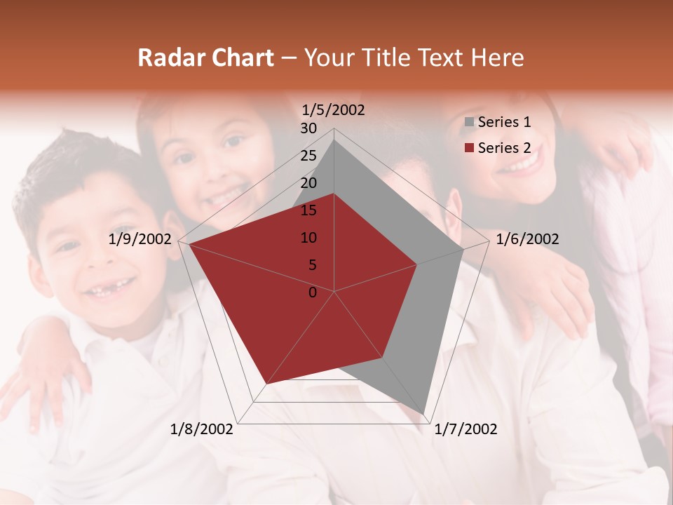 Smile Background Female PowerPoint Template