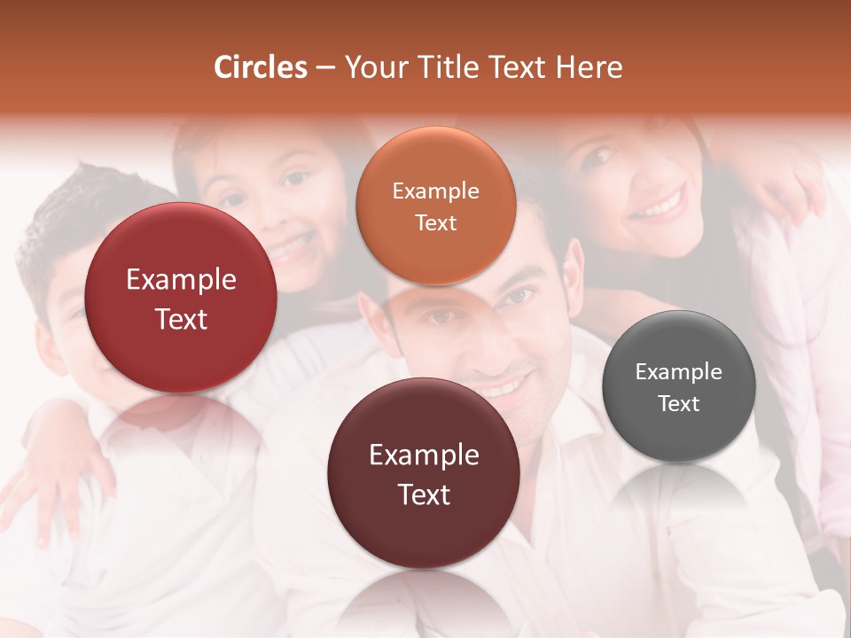 Smile Background Female PowerPoint Template