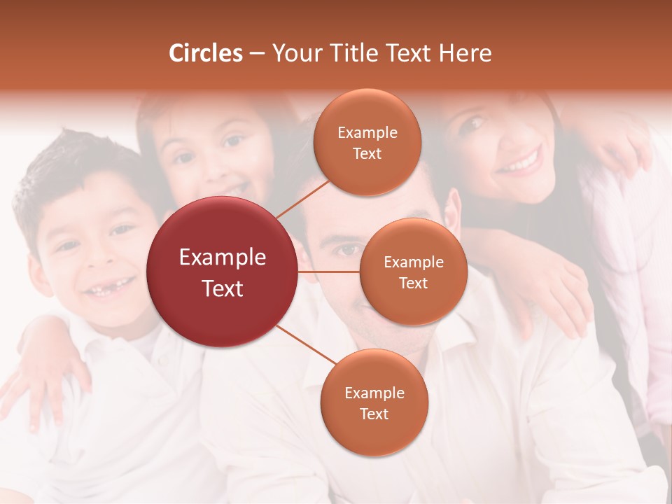 Smile Background Female PowerPoint Template