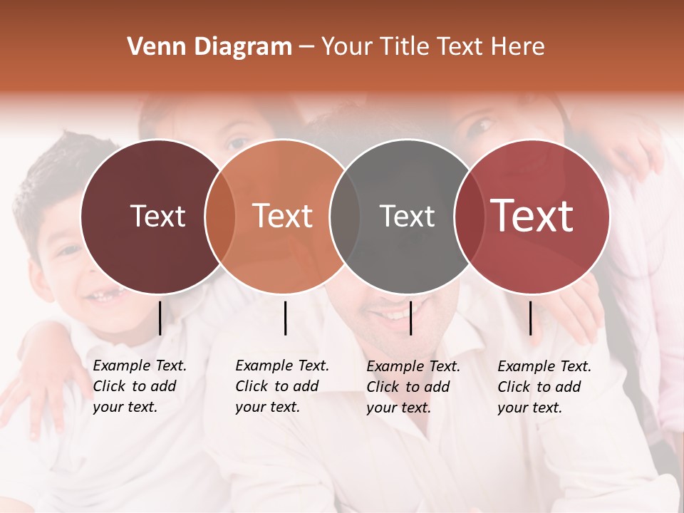 Smile Background Female PowerPoint Template