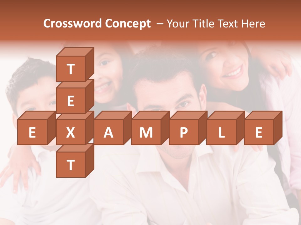 Smile Background Female PowerPoint Template