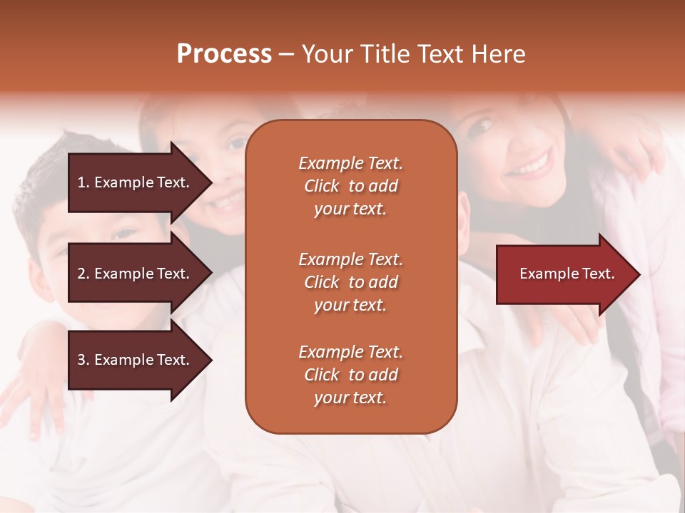 Smile Background Female PowerPoint Template