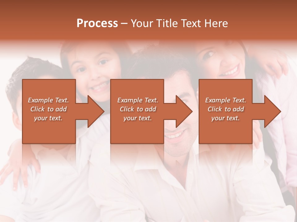 Smile Background Female PowerPoint Template