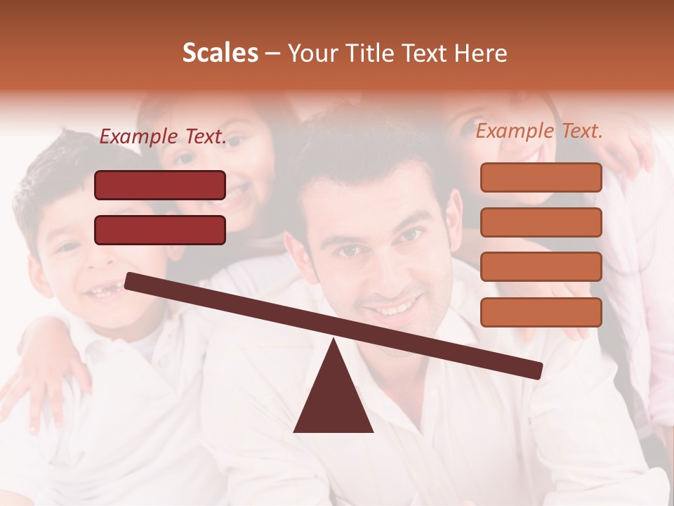 Smile Background Female PowerPoint Template