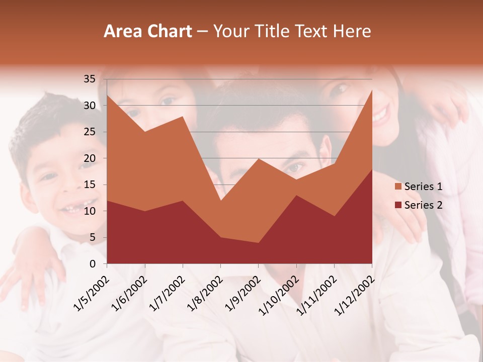 Smile Background Female PowerPoint Template