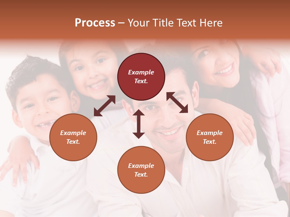 Smile Background Female PowerPoint Template