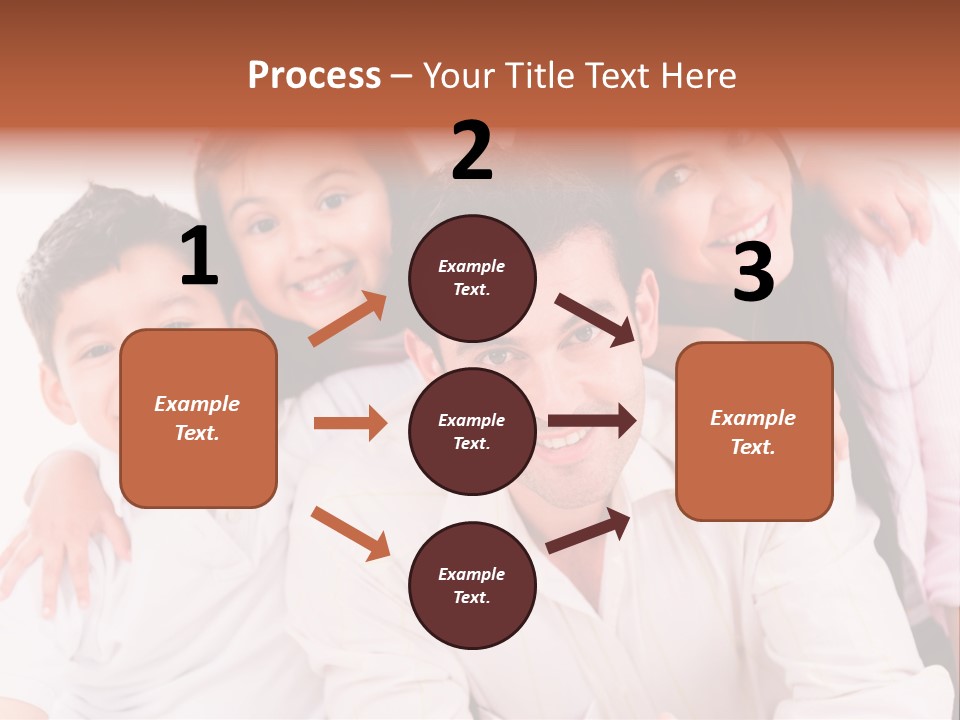 Smile Background Female PowerPoint Template