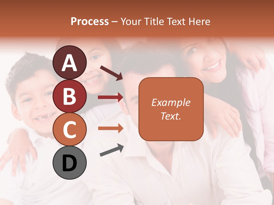 Smile Background Female PowerPoint Template