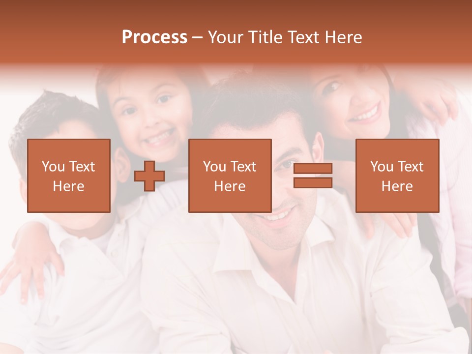 Smile Background Female PowerPoint Template