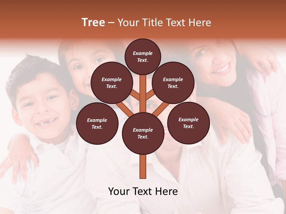 Smile Background Female PowerPoint Template