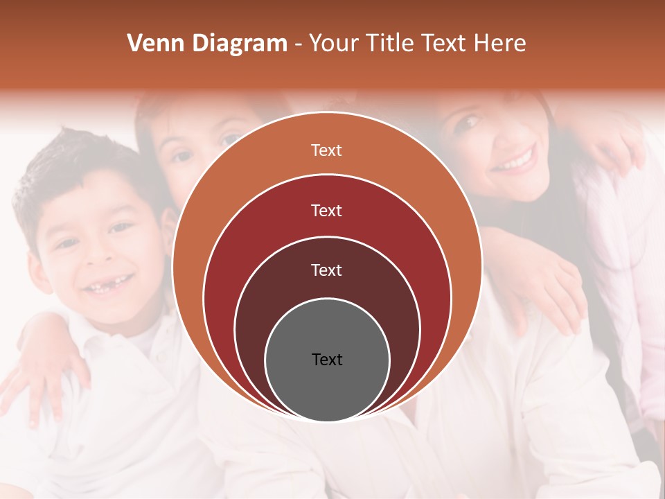 Smile Background Female PowerPoint Template