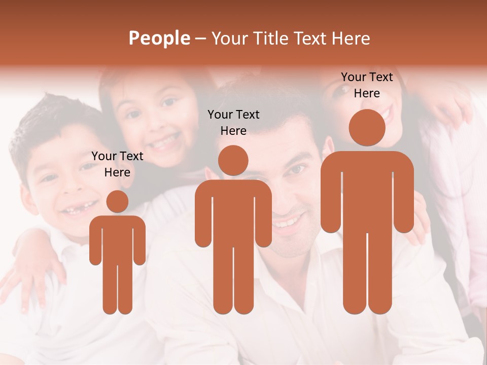 Smile Background Female PowerPoint Template