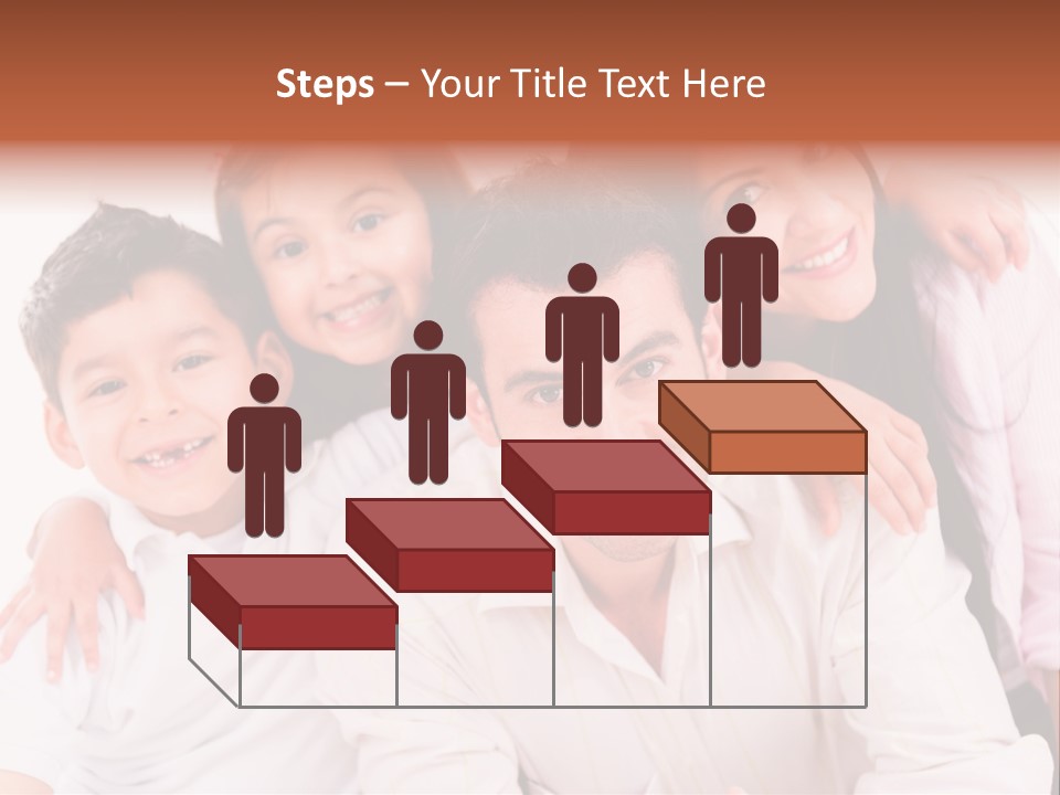 Smile Background Female PowerPoint Template