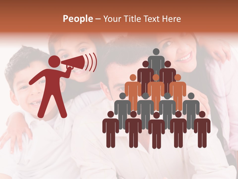 Smile Background Female PowerPoint Template