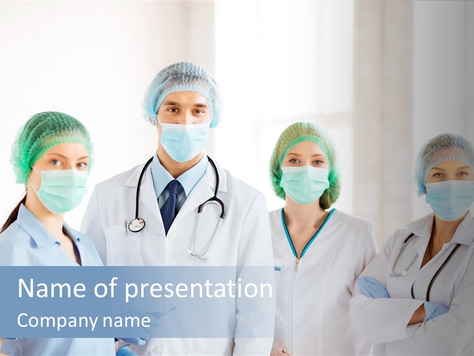 Profession Surgery Clinic PowerPoint Template